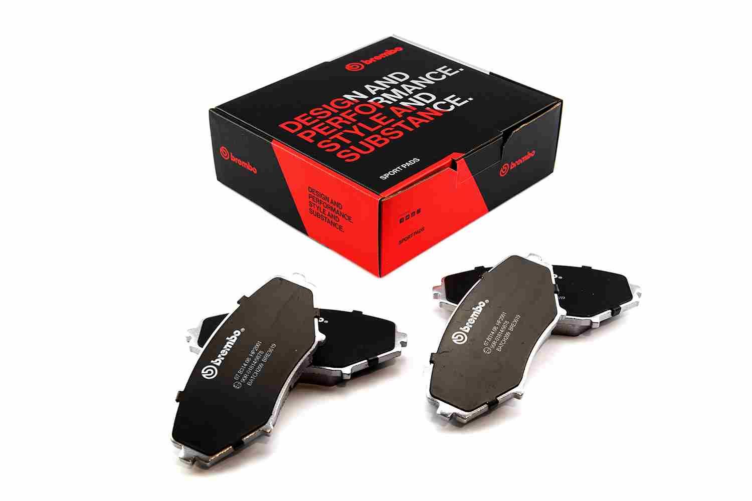 BREMBO 07.B314.08 - Hochleistungs-Bremsbelagsatz