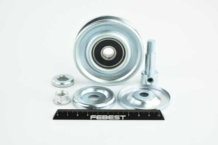 FEBEST 0287-P12 - Spannrolle, Keilrippenriemen
