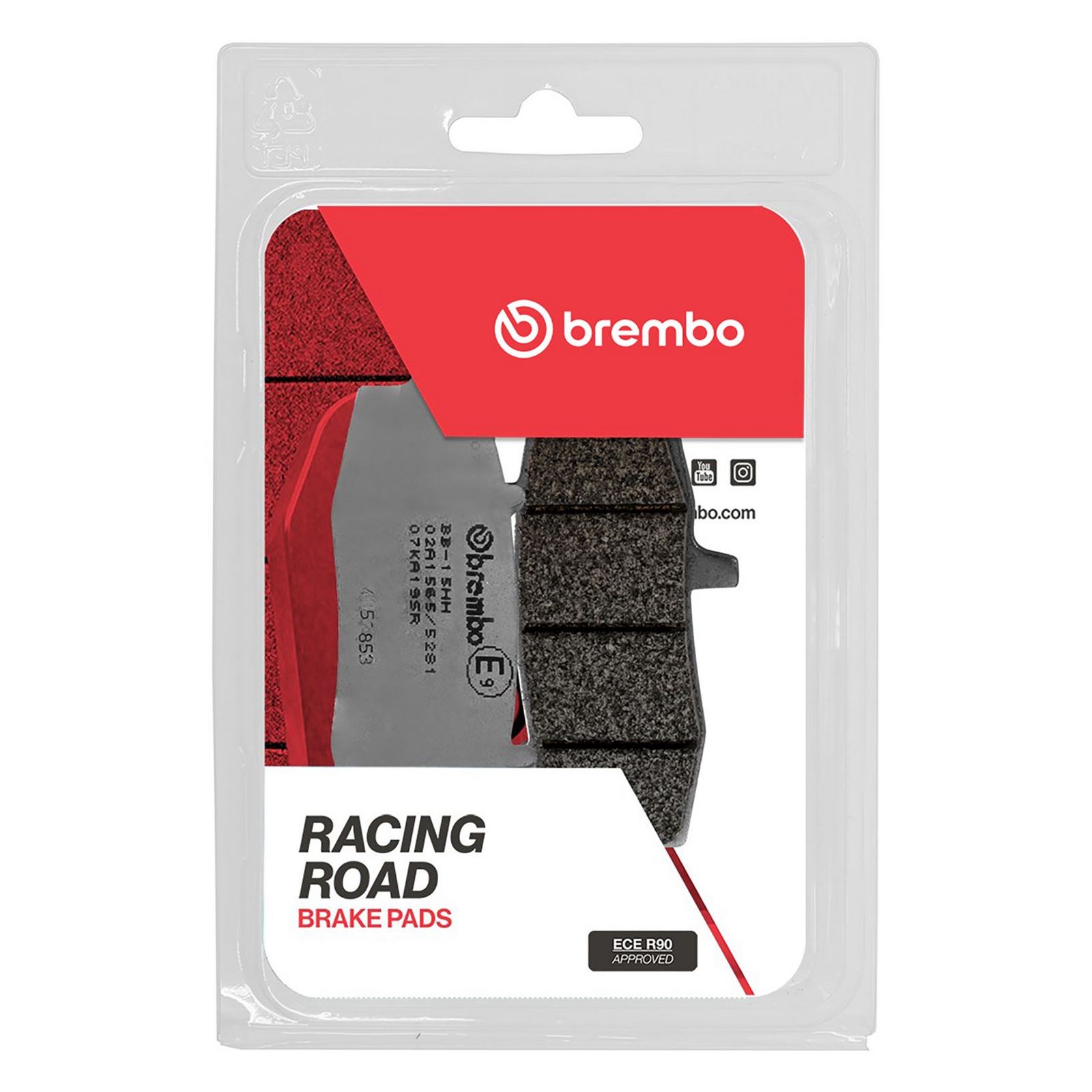 BREMBO 07KA19SR - Bremsbelagsatz, Scheibenbremse