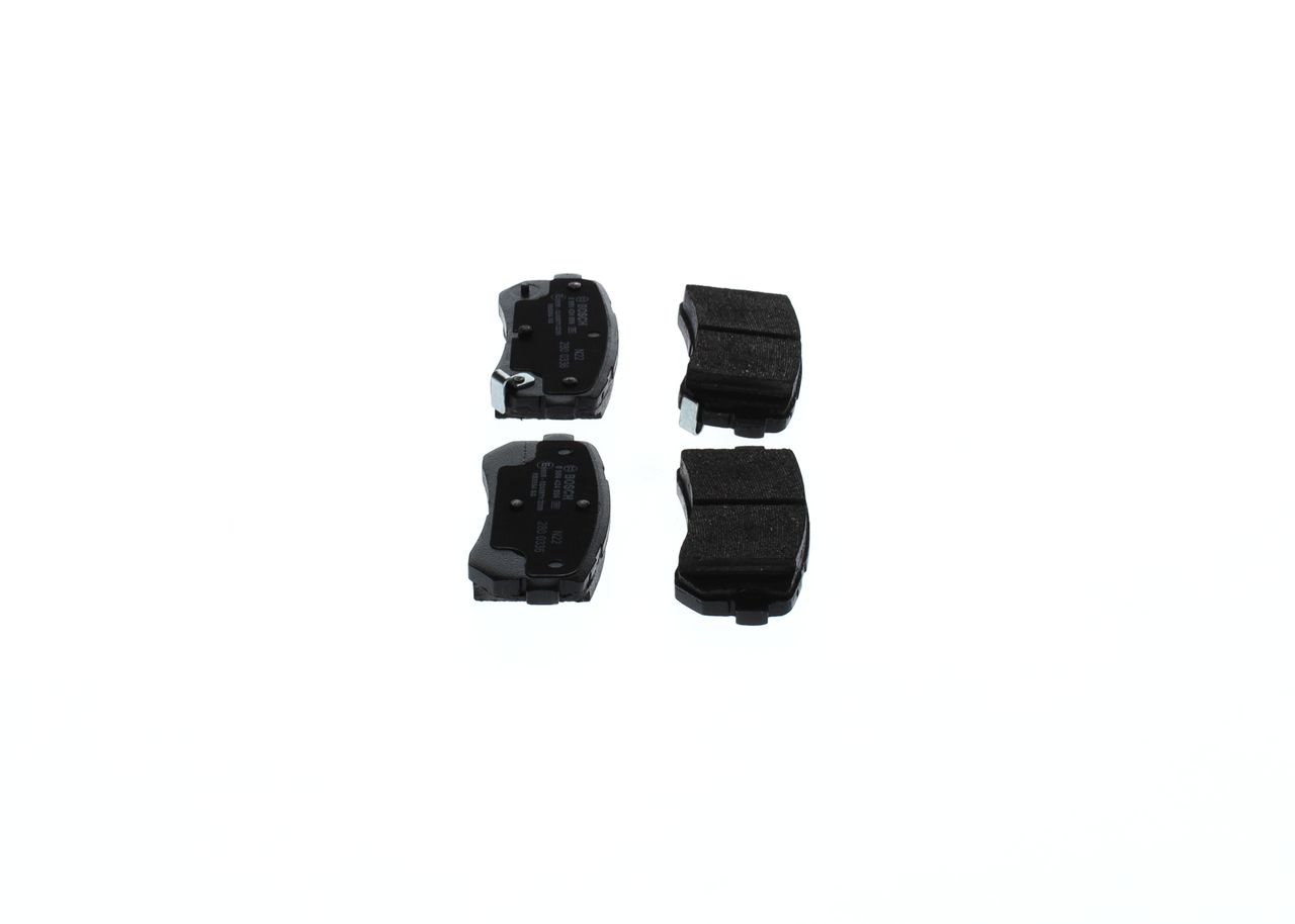 BOSCH 0 986 424 956 - Bremsbelagsatz, Scheibenbremse
