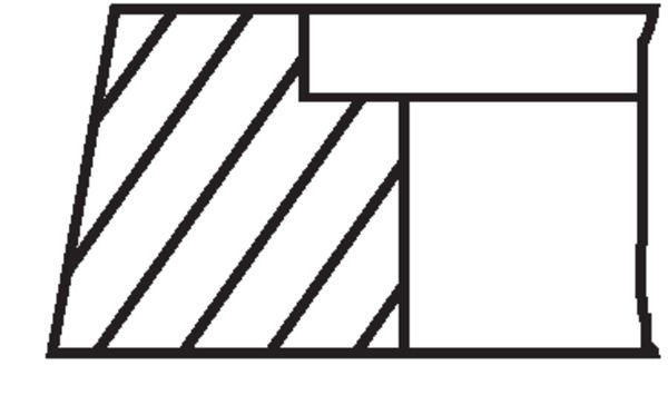 MAHLE 030 31 N0 - Kolbenringsatz