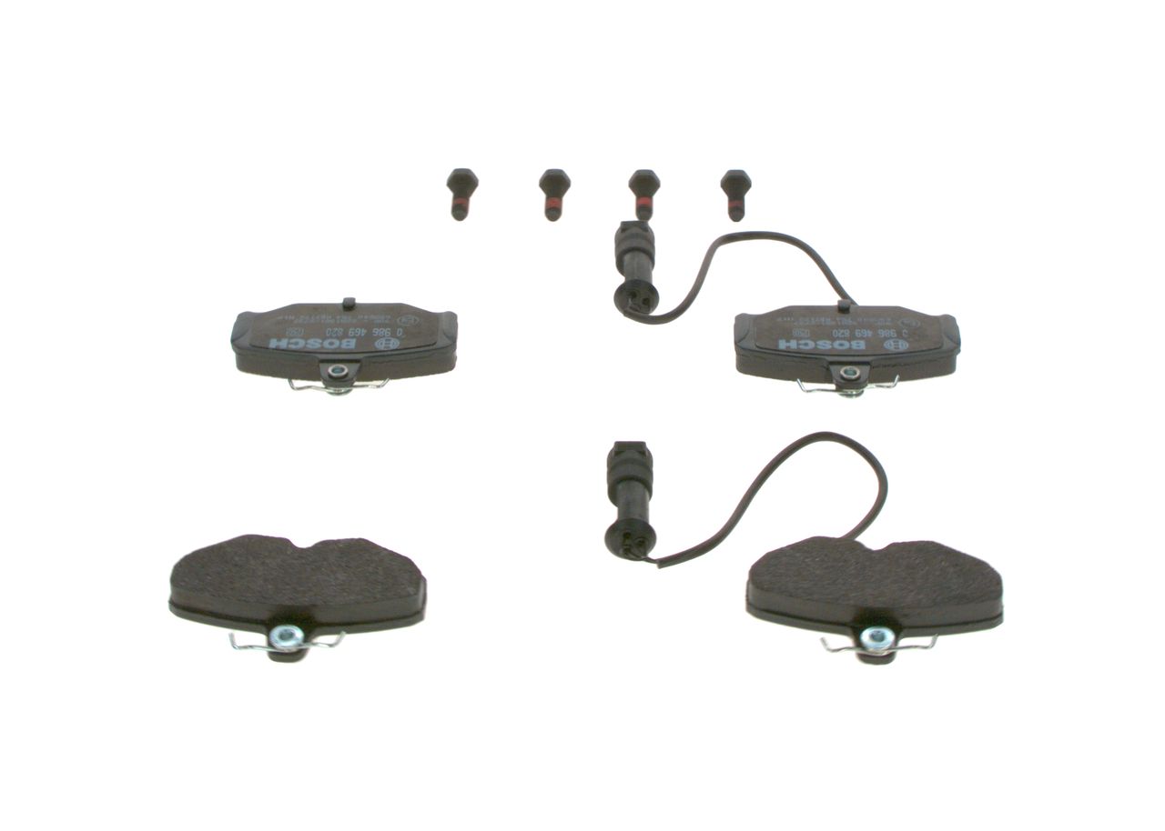 BOSCH 0 986 469 820 - Bremsbelagsatz, Scheibenbremse