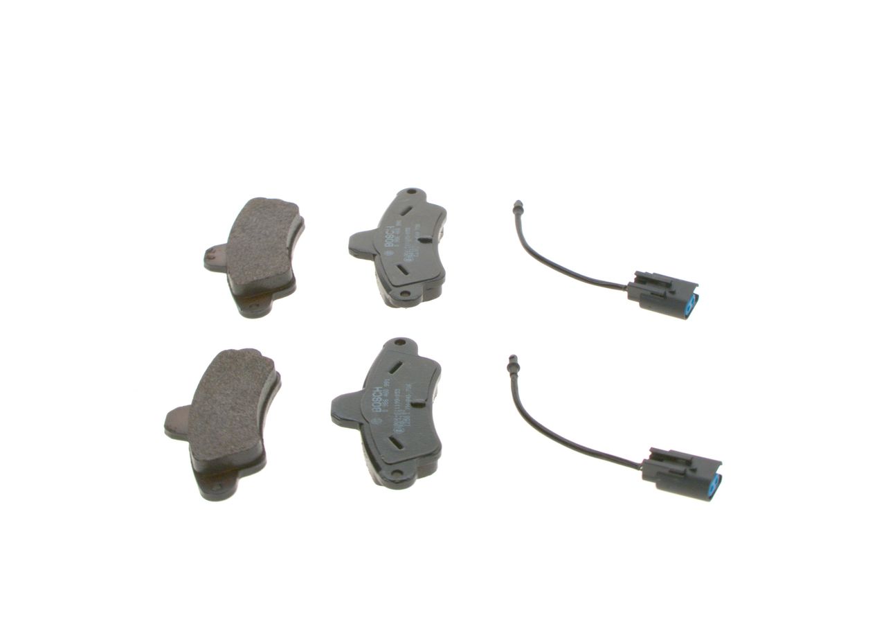 BOSCH 0 986 460 991 - Bremsbelagsatz, Scheibenbremse