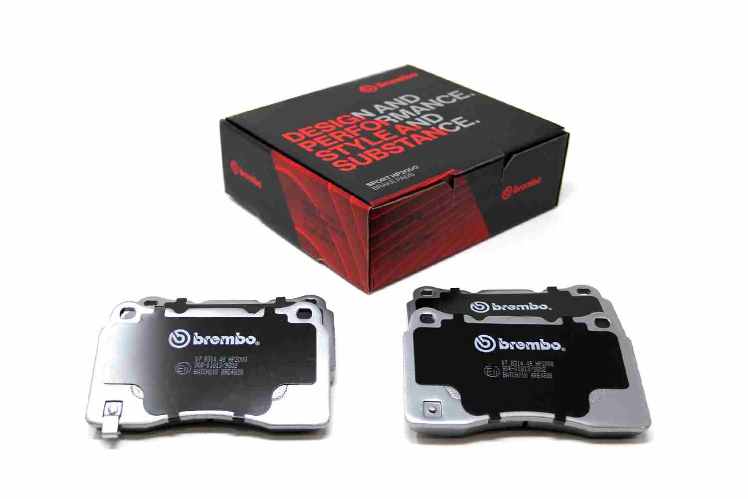 BREMBO 07.B314.48 - Hochleistungs-Bremsbelagsatz