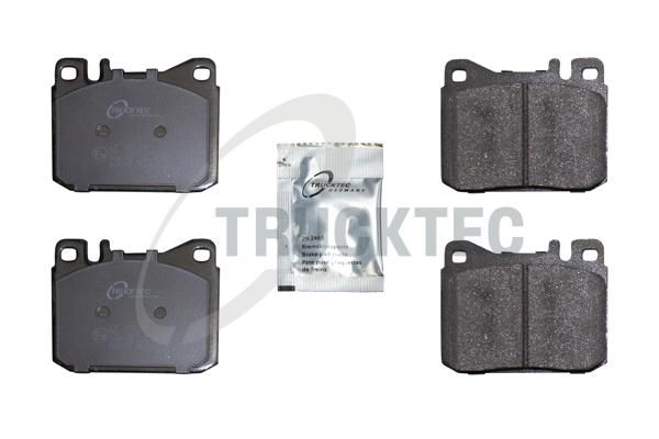 TRUCKTEC AUTOMOTIVE 02.35.132 - Bremsbelagsatz, Scheibenbremse