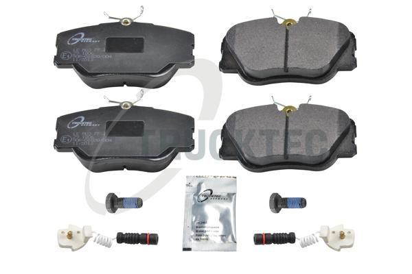 TRUCKTEC AUTOMOTIVE 02.35.126 - Bremsbelagsatz, Scheibenbremse