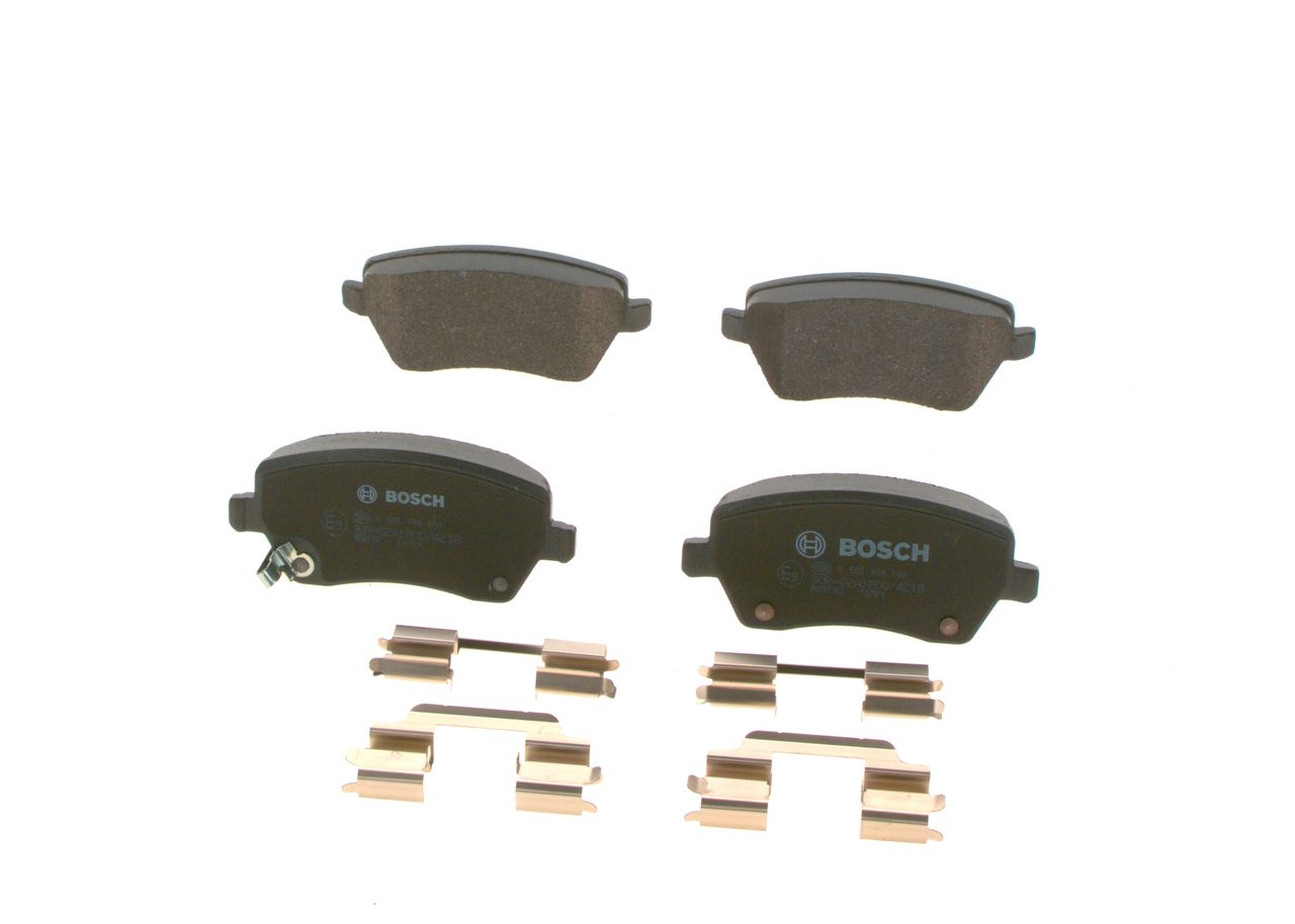 BOSCH 0 986 494 160 - Bremsbelagsatz, Scheibenbremse