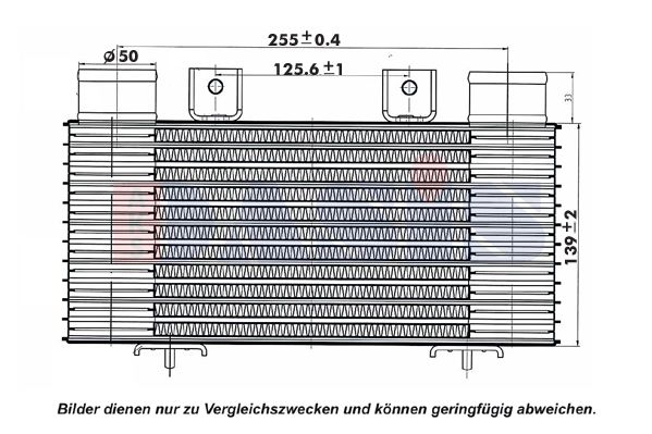 AKS DASIS 117003N - Ladeluftkühler