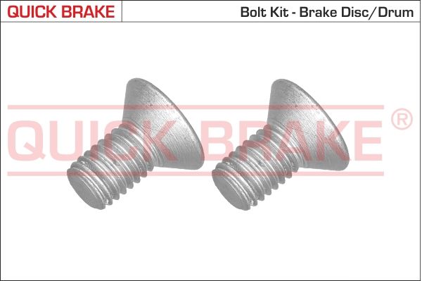 QUICK BRAKE 11669K - Schraubensatz, Bremsscheibe