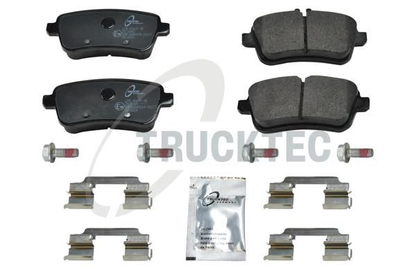 TRUCKTEC AUTOMOTIVE 02.35.437 - Bremsbelagsatz, Scheibenbremse