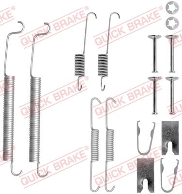 QUICK BRAKE 105-0807 - Zubehörsatz, Bremsbacken