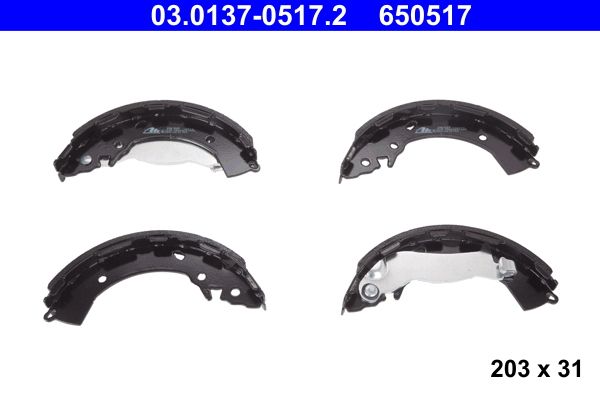 ATE 03.0137-0517.2 - Bremsbackensatz