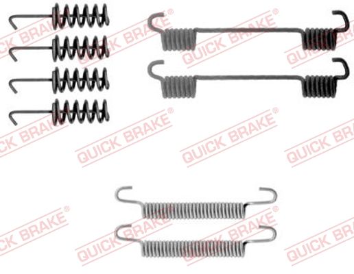 QUICK BRAKE 105-0775 - Zubehörsatz, Feststellbremsbacken