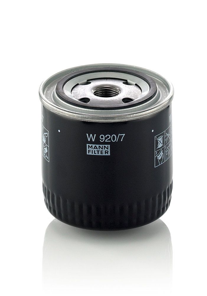 MANN-FILTER W 920/7 - Ölfilter