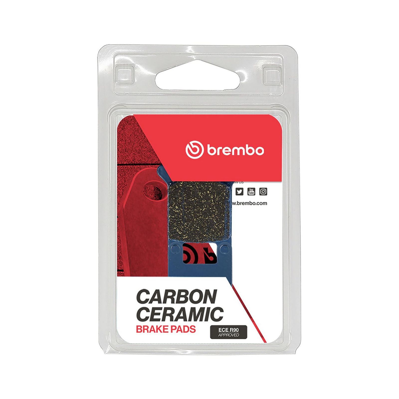 BREMBO 07GR0101 - Bremsbelagsatz, Scheibenbremse