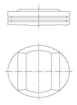 MAHLE 005 21 00 - Kolben