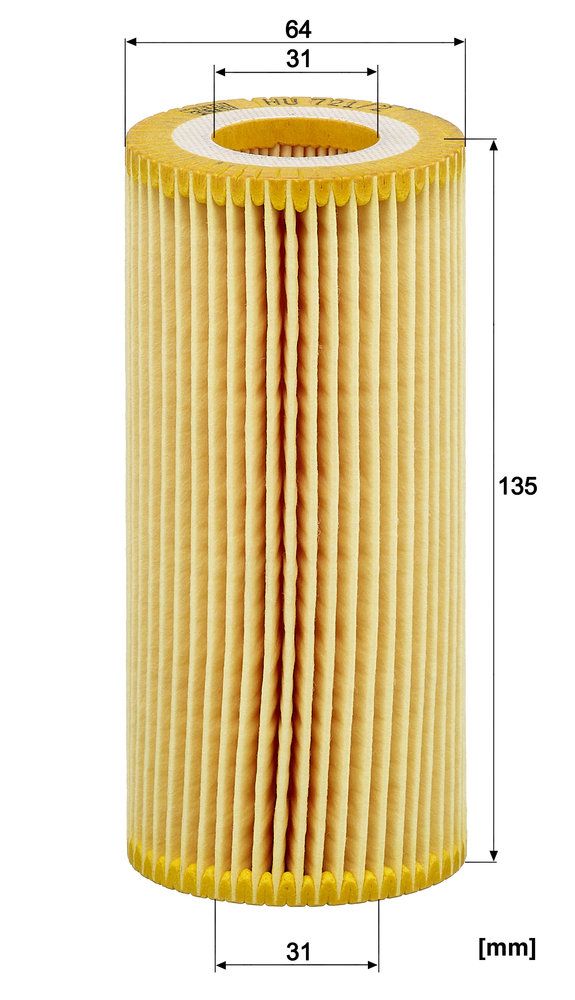 MANN-FILTER HU 721/2 x - Ölfilter