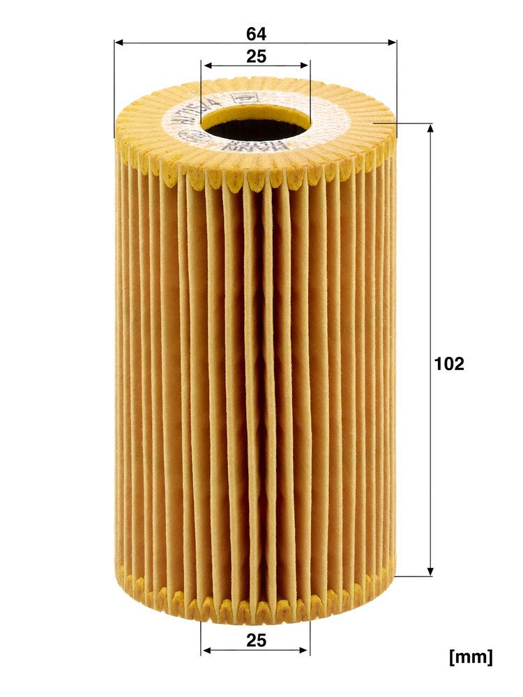MANN-FILTER HU 715/4 x - Ölfilter