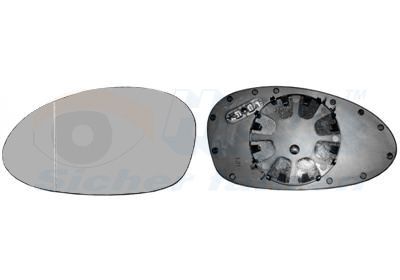 VAN WEZEL 0657835 - Spiegelglas, Außenspiegel