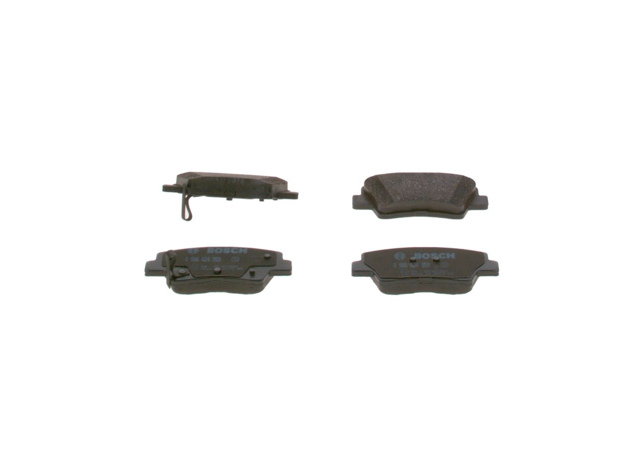 BOSCH 0 986 424 959 - Bremsbelagsatz, Scheibenbremse