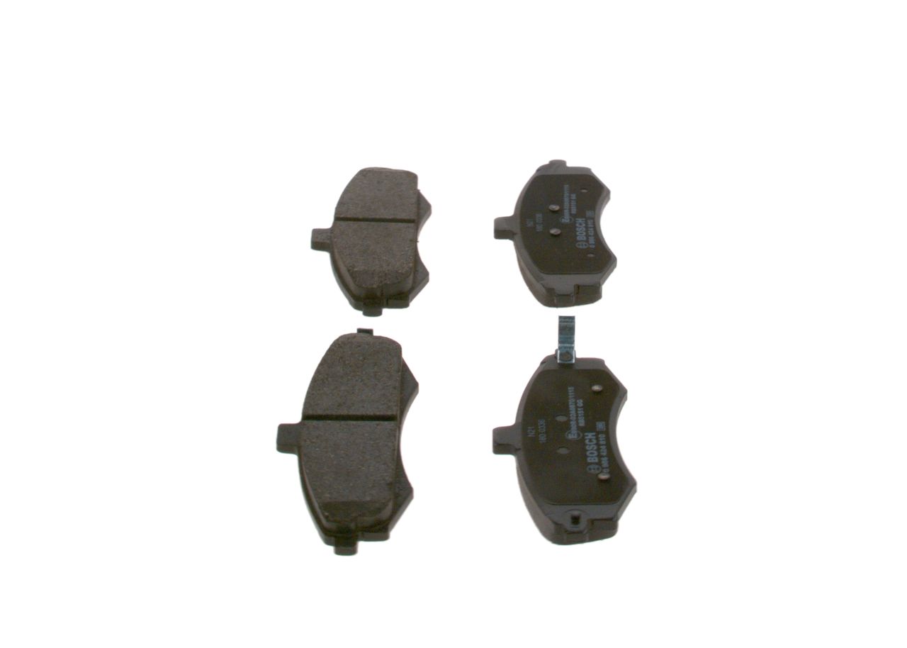 BOSCH 0 986 424 810 - Bremsbelagsatz, Scheibenbremse