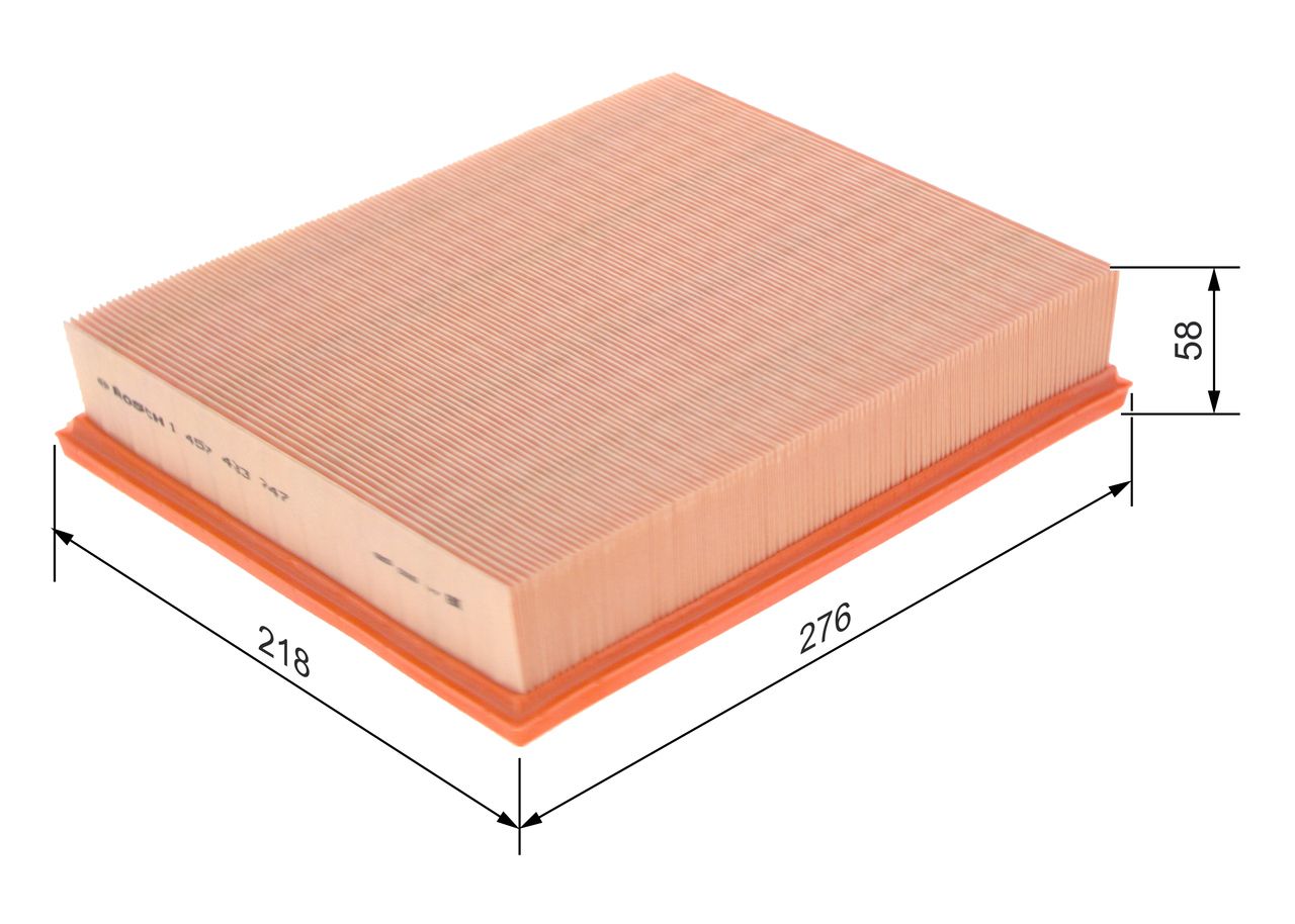 BOSCH 1 457 433 747 - Luftfilter