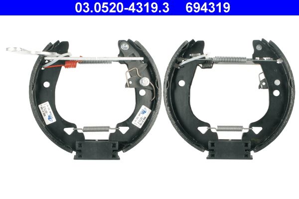 ATE 03.0520-4319.3 - Bremsbackensatz