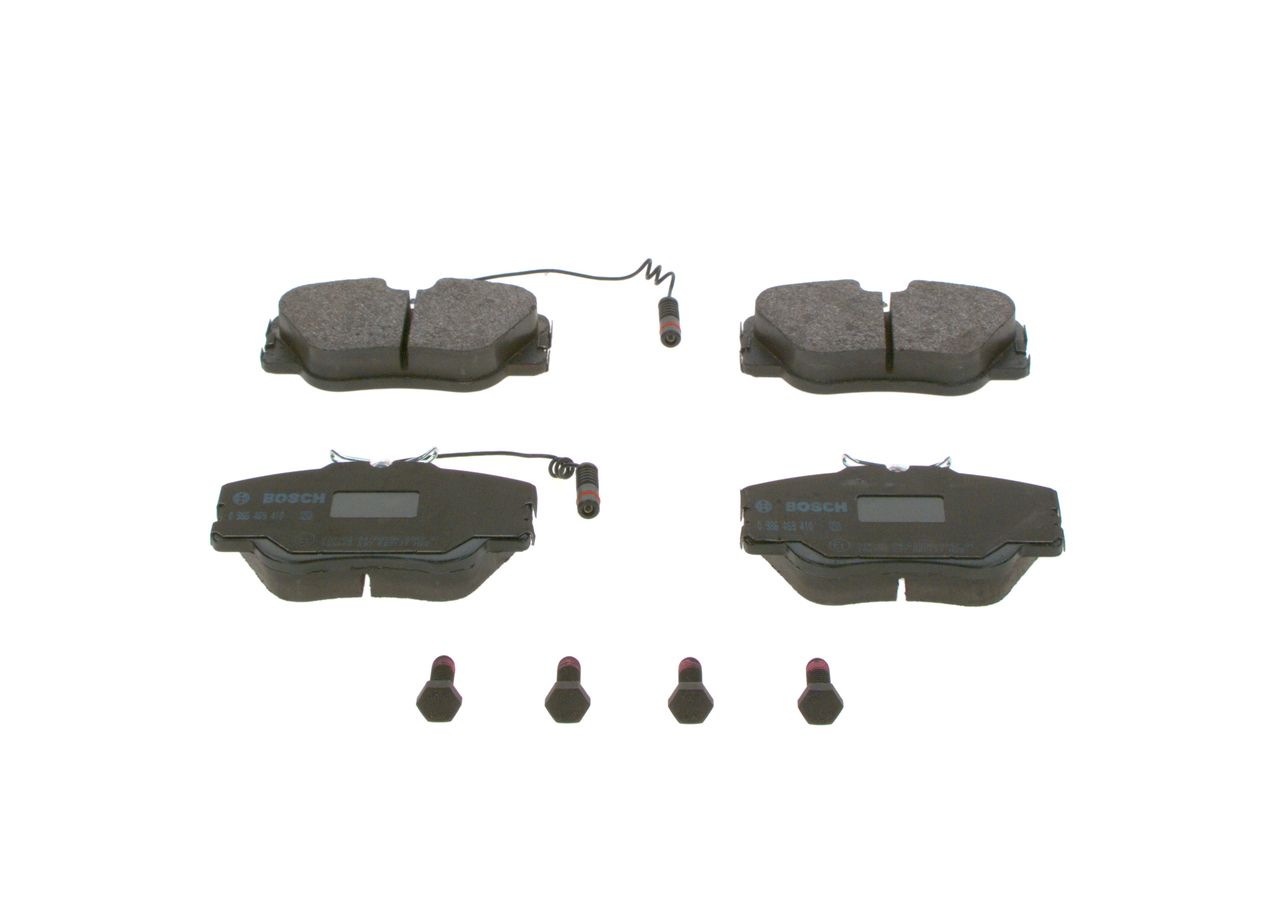 BOSCH 0 986 469 410 - Bremsbelagsatz, Scheibenbremse