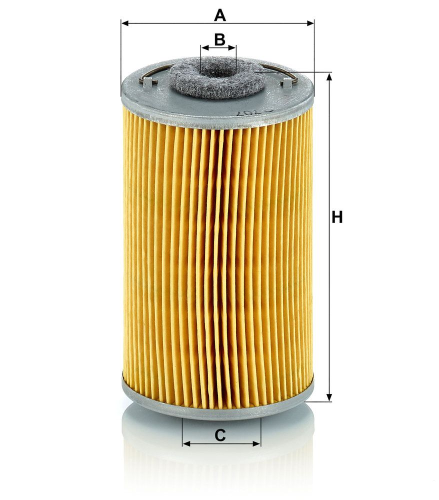 MANN-FILTER P 707 - Kraftstofffilter