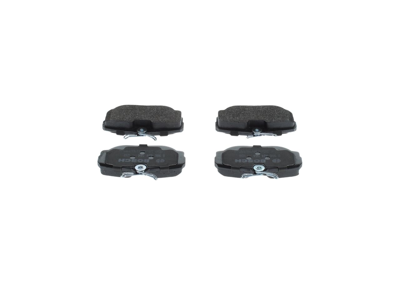 BOSCH 0 986 424 564 - Bremsbelagsatz, Scheibenbremse