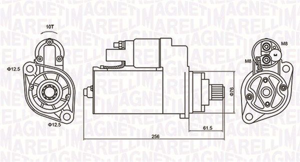 MAGNETI MARELLI 063721405010 - Starter