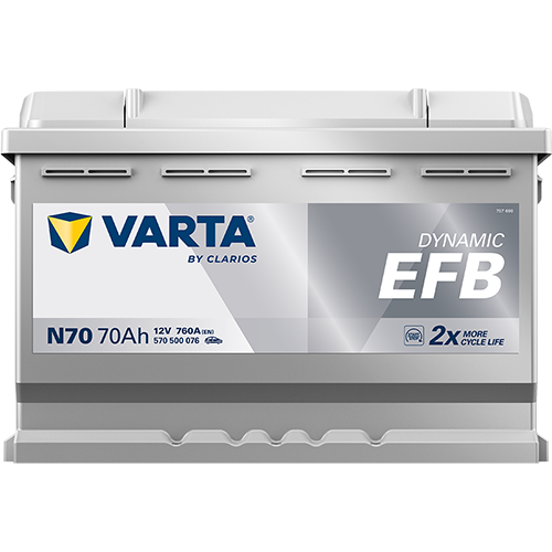 VARTA 570500076K262 - Starterbatterie