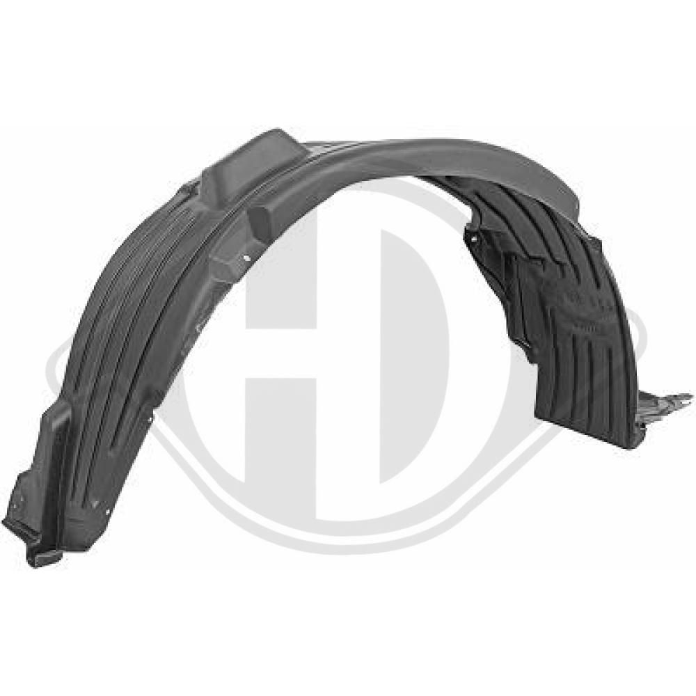 DIEDERICHS 6553108 - Verkleidung, Radhaus