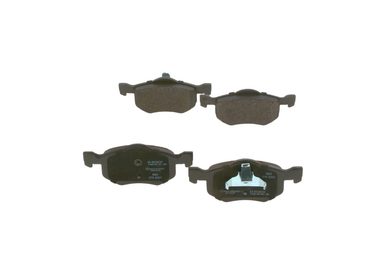 BOSCH 0 986 494 361 - Bremsbelagsatz, Scheibenbremse