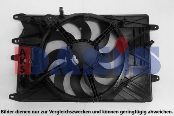AKS DASIS 088051N - Lüfter, Motorkühlung