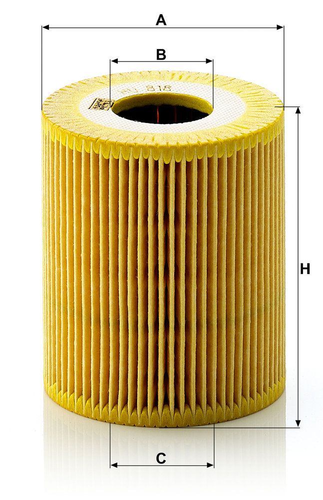 MANN-FILTER HU 818 x - Ölfilter