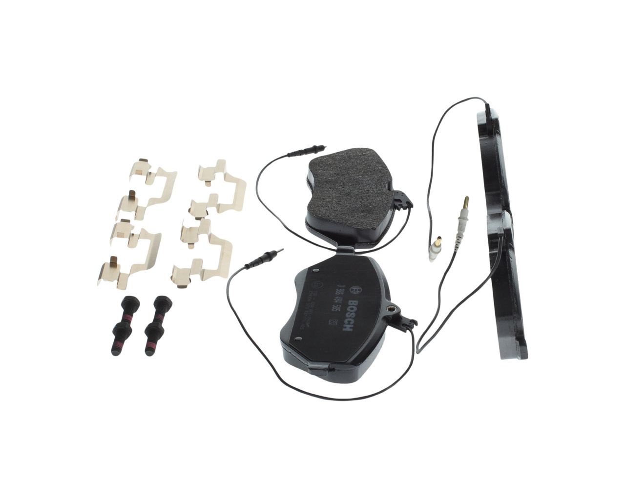 BOSCH 0 986 494 585 - Bremsbelagsatz, Scheibenbremse