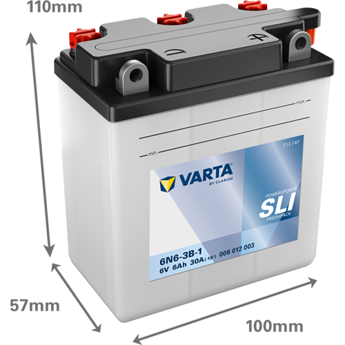 VARTA 006012003K544 - Starterbatterie