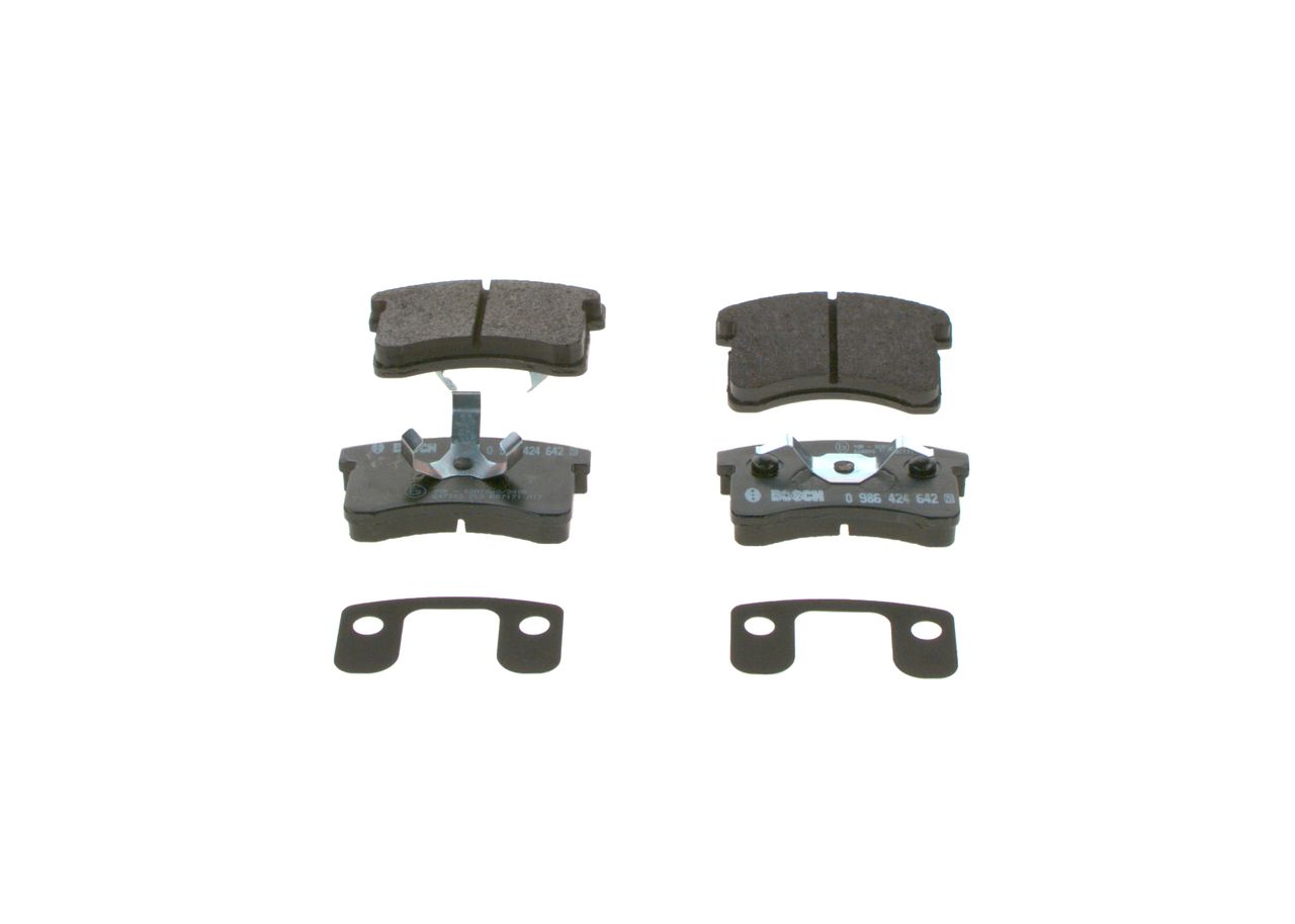 BOSCH 0 986 424 642 - Bremsbelagsatz, Scheibenbremse