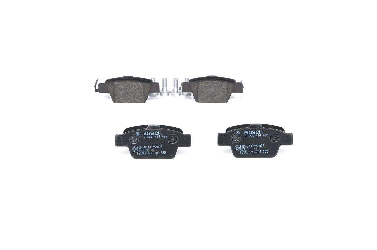 BOSCH 0 986 494 030 - Bremsbelagsatz, Scheibenbremse