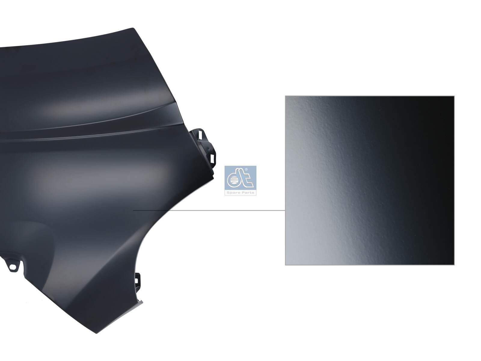DT Spare Parts 12.80103 - Kotflügel