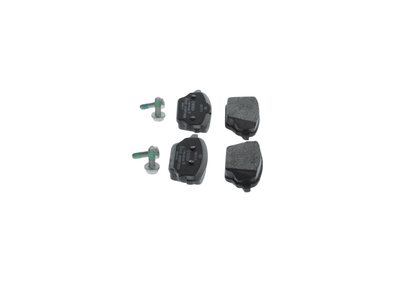 BOSCH 0 986 460 286 - Bremsbelagsatz, Scheibenbremse