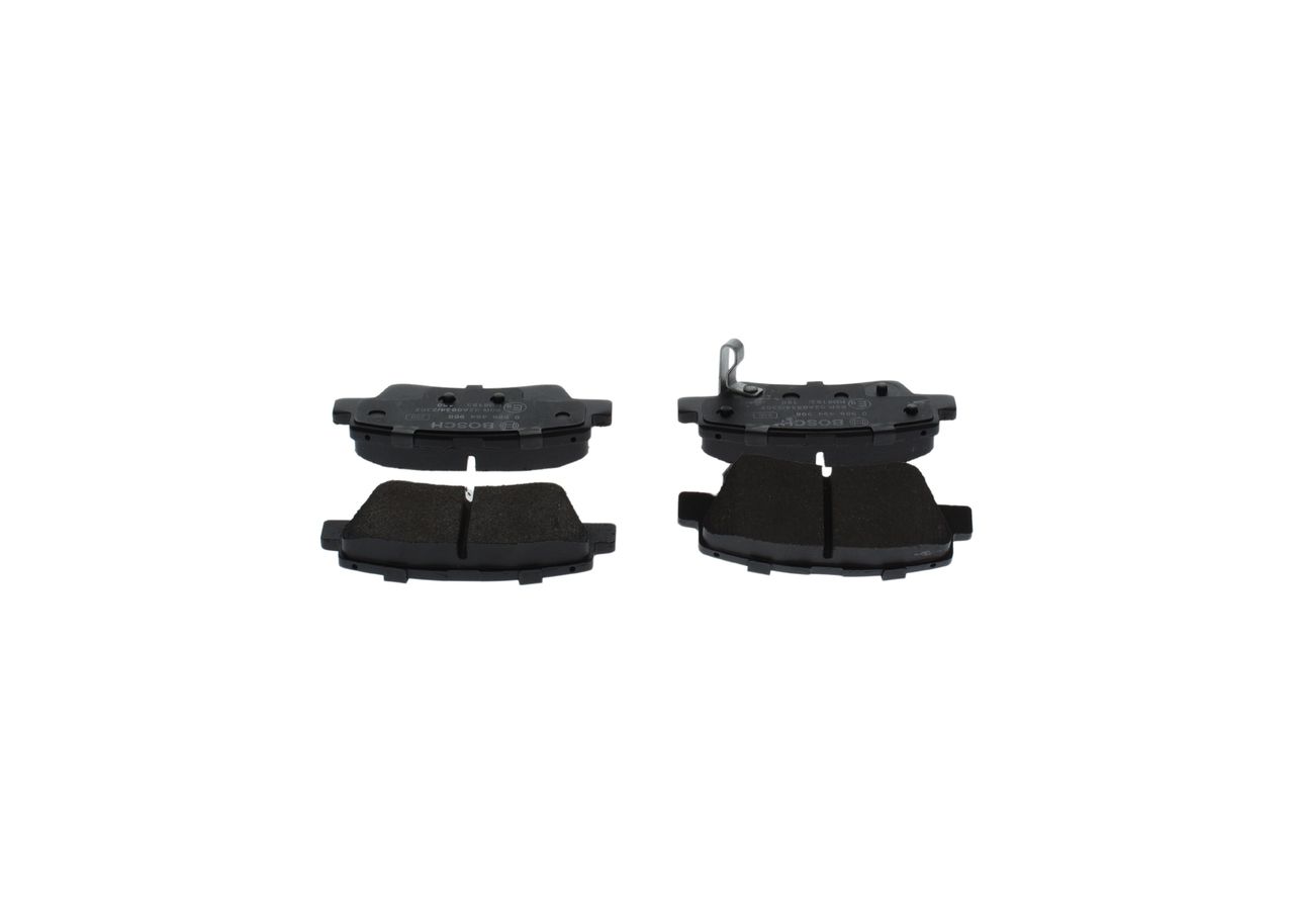 BOSCH 0 986 494 908 - Bremsbelagsatz, Scheibenbremse