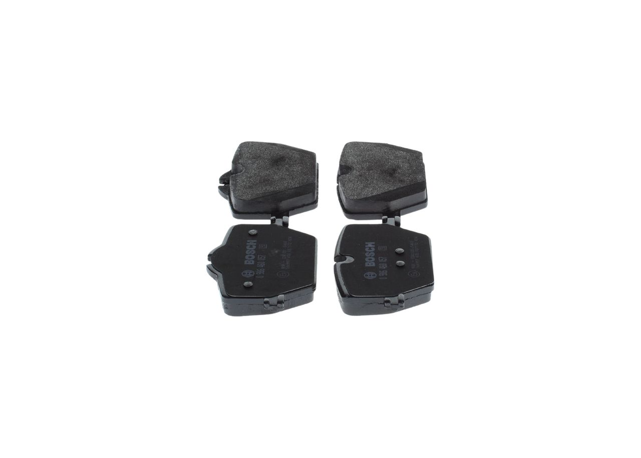 BOSCH 0 986 460 057 - Bremsbelagsatz, Scheibenbremse