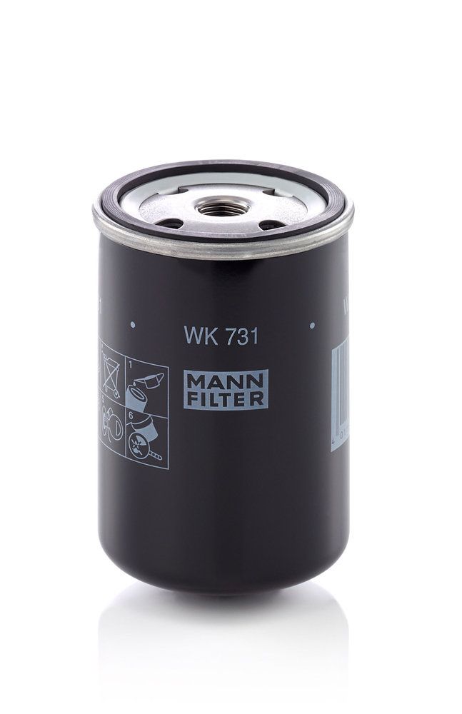 MANN-FILTER WK 731 - Kraftstofffilter
