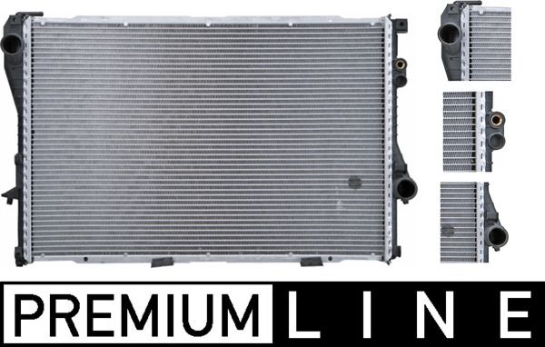 MAHLE CR 281 000P - Kühler, Motorkühlung