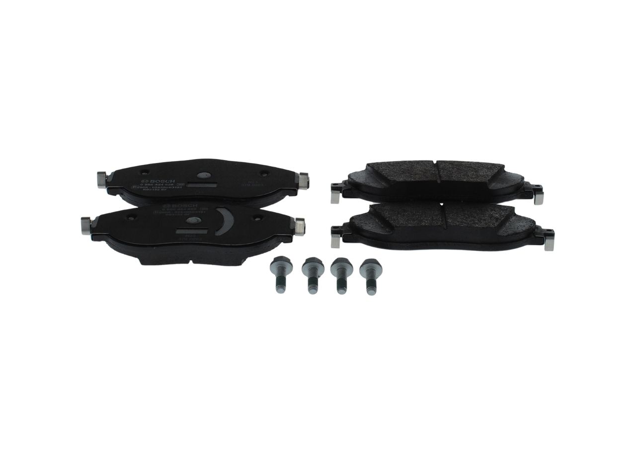 BOSCH 0 986 424 628 - Bremsbelagsatz, Scheibenbremse