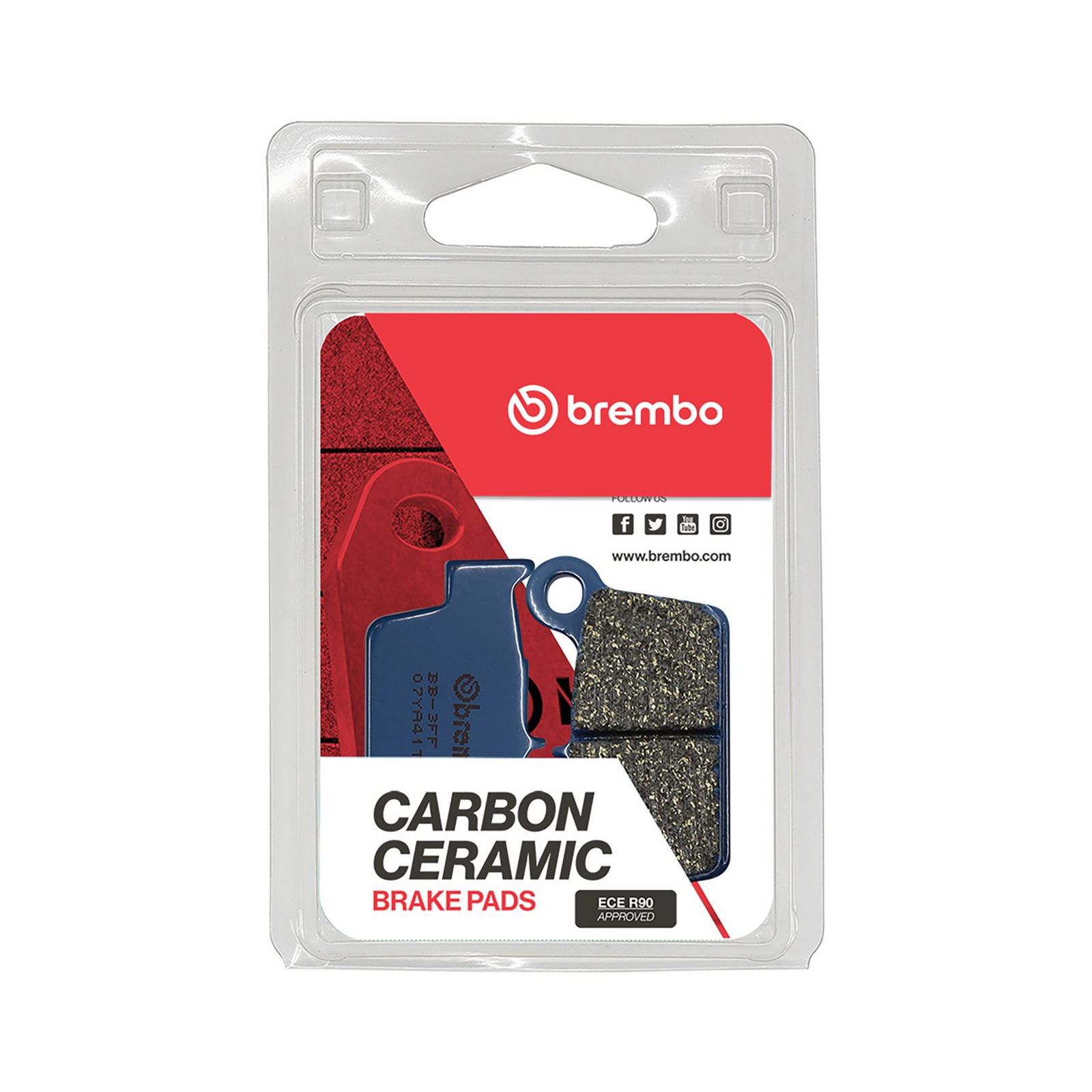 BREMBO 07YA41TT - Bremsbelagsatz, Scheibenbremse