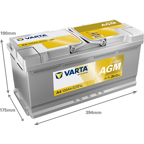 VARTA 605901095K262 - Starterbatterie