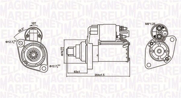 MAGNETI MARELLI 063721347010 - Starter